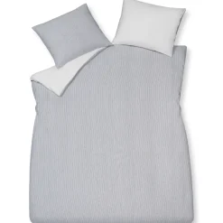 Bath & Living Vandyck Duvet cover PURE 76 Navy 240x220 cm (linen/cotton)
