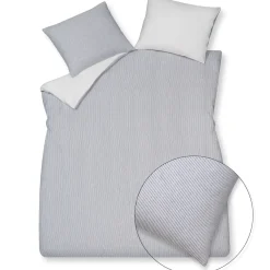 Bath & Living Vandyck Duvet cover PURE 76 Navy 240x220 cm (linen/cotton)