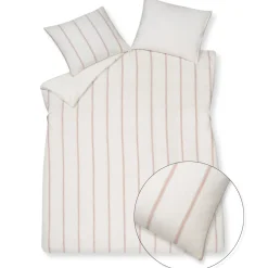 Bath & Living Vandyck Duvet cover PURE 77 Off White 200x220 cm (linen/cotton)