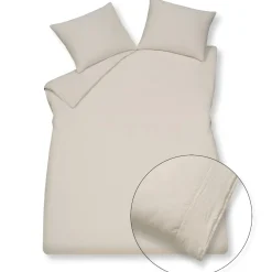 Bath & Living Vandyck Duvet cover PURE 07 Cream Tan 200x220 cm (linen / satin cotton) PRSA17207