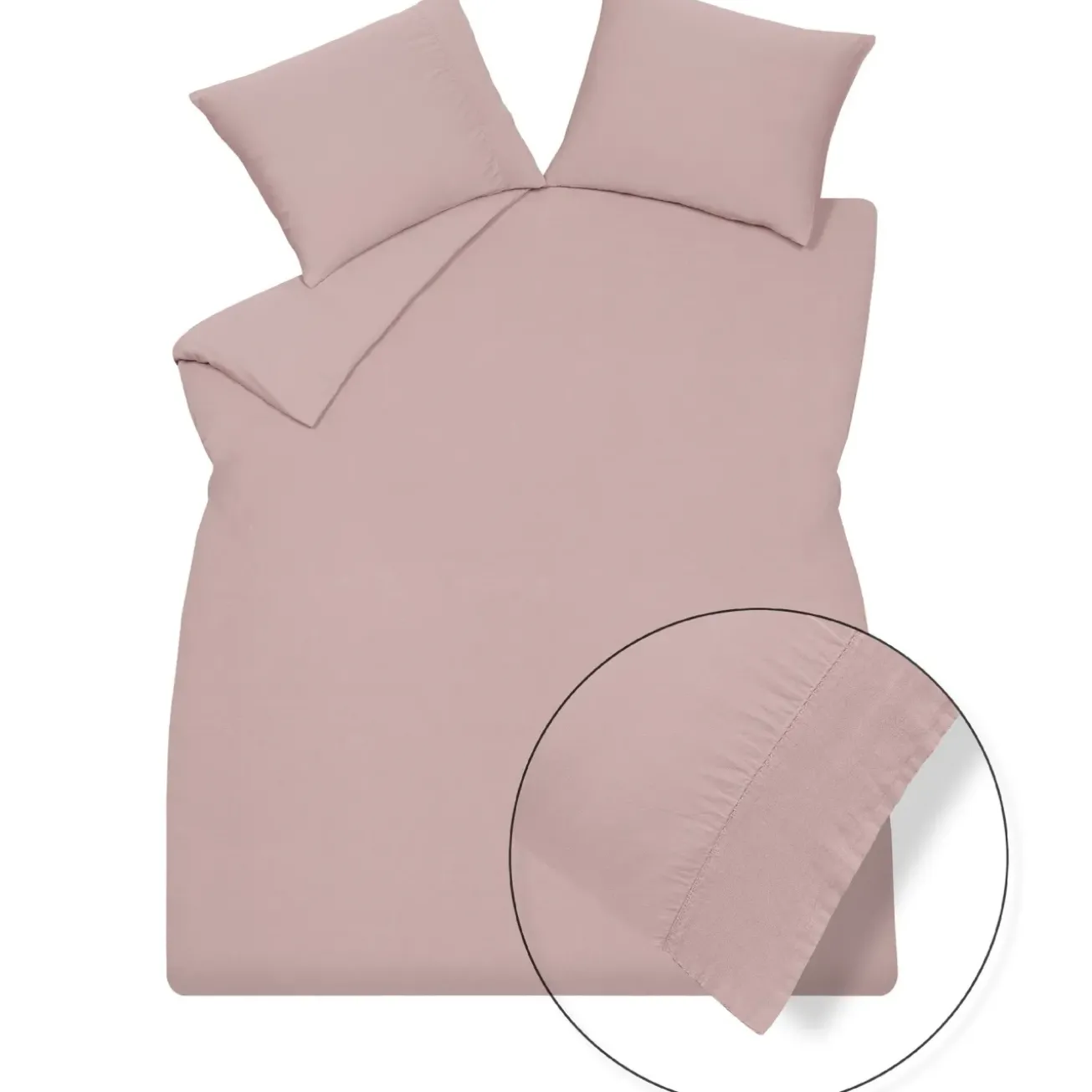 Bath & Living Vandyck Duvet cover PURE 07 Viola 140x220 cm (linen / satin cotton) PRSA17207