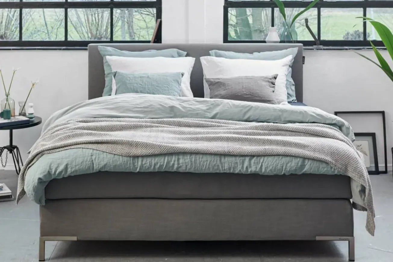 Bath & Living Vandyck Duvet cover PURITY 79 White 140 x 200/220 cm (linen) PUCO16179