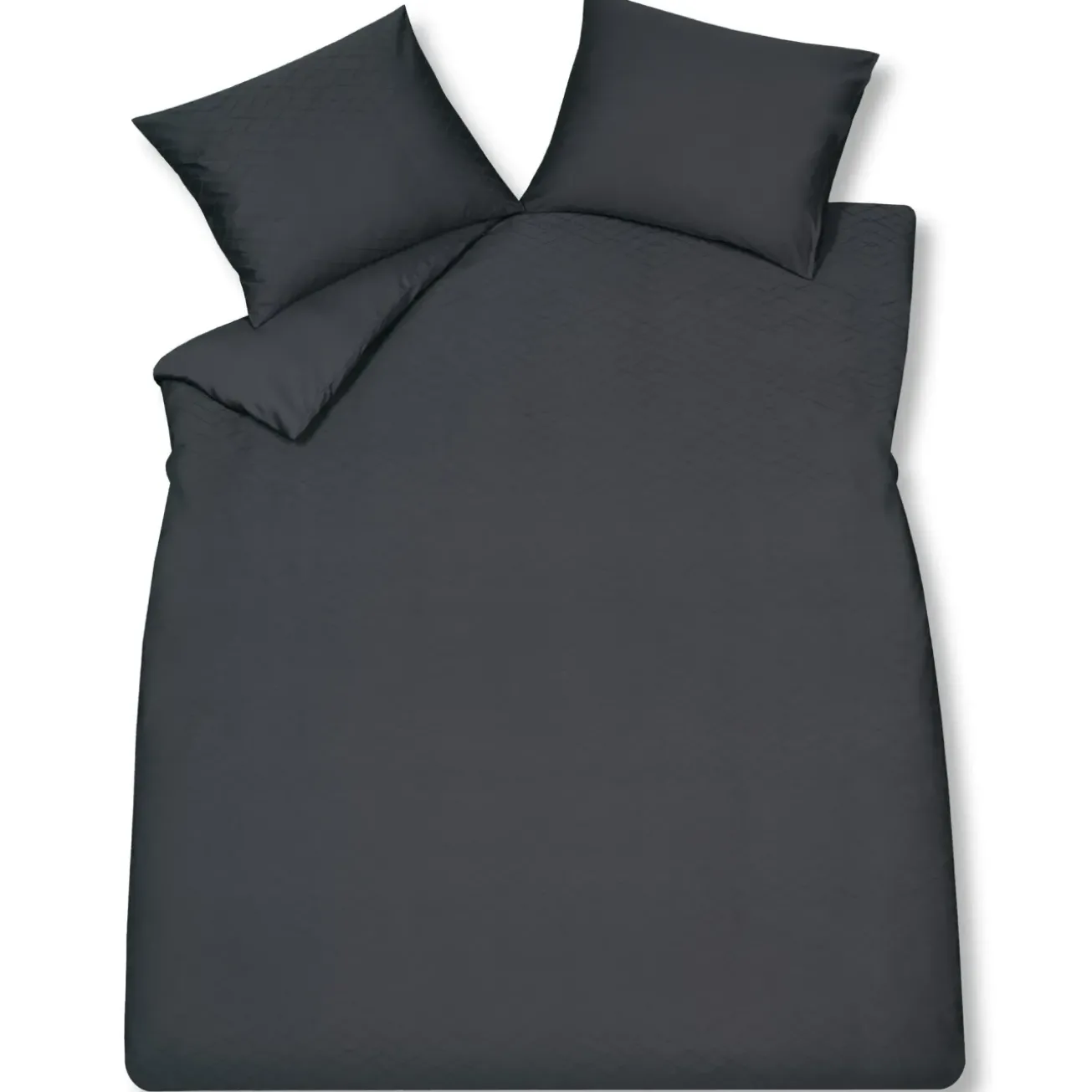 Bath & Living Vandyck Duvet cover PURITY Monaco Off Black 240x220 cm (satin cotton)