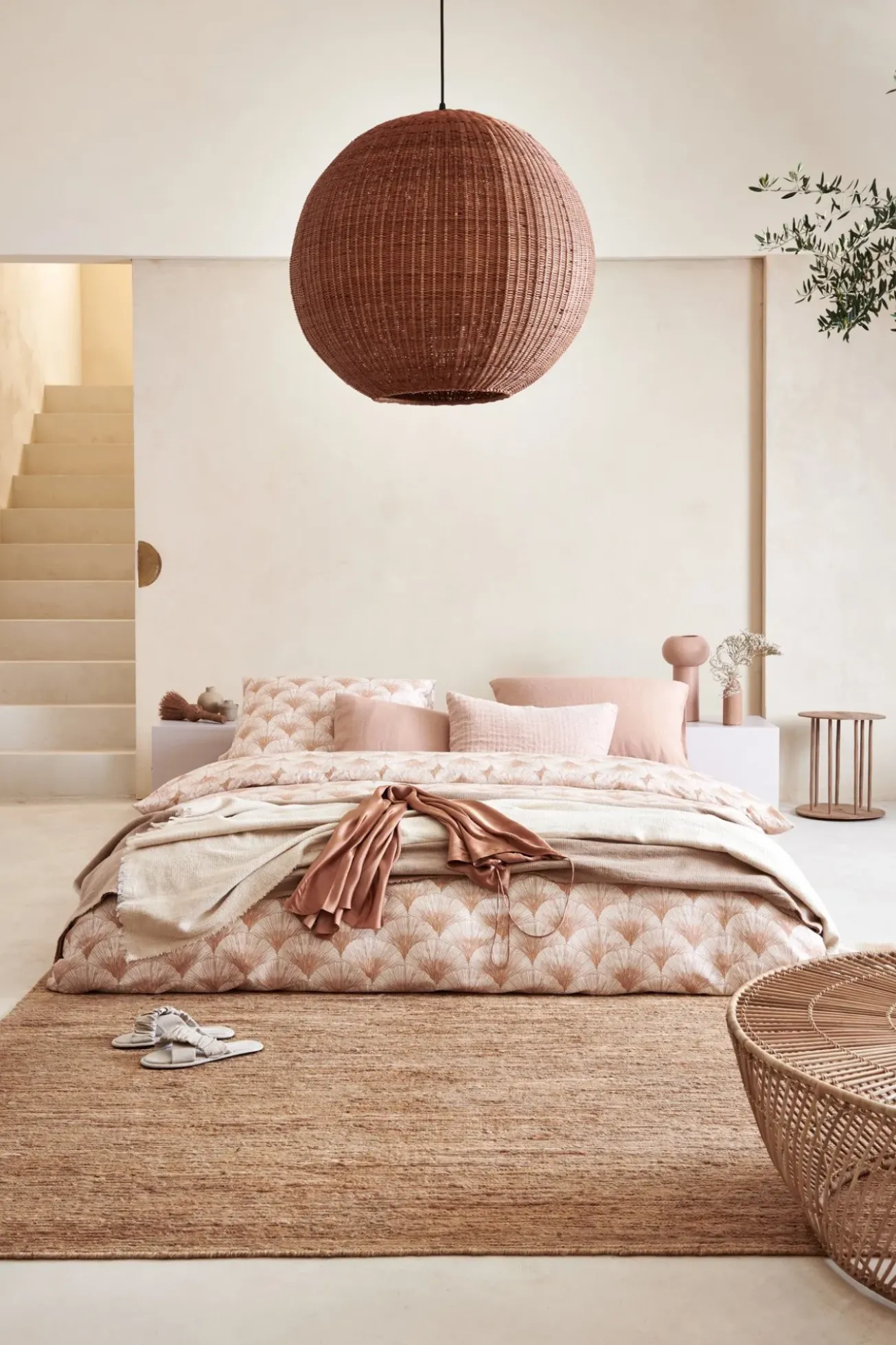 Bath & Living Vandyck Duvet cover PURITY 79 Praline 200x220 cm (linen / cotton) PUCO16179
