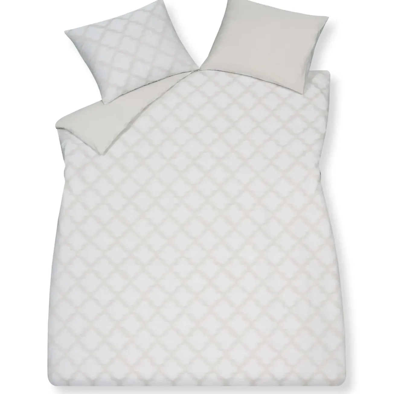 Bath & Living Vandyck Duvet cover PURITY Napoli Cream tan 140x220 cm (PUSA23103)