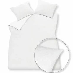 Bath & Living Vandyck Duvet cover PURITY 79 White 200 x 200/220 cm (linen) PUCO16179