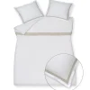 Bath & Living Vandyck Duvet cover PURITY Capri 200x220 cm, color White (satin cotton)