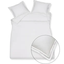 Bath & Living Vandyck Duvet cover PURITY Naples 140x220 cm, color Sand (satin cotton)