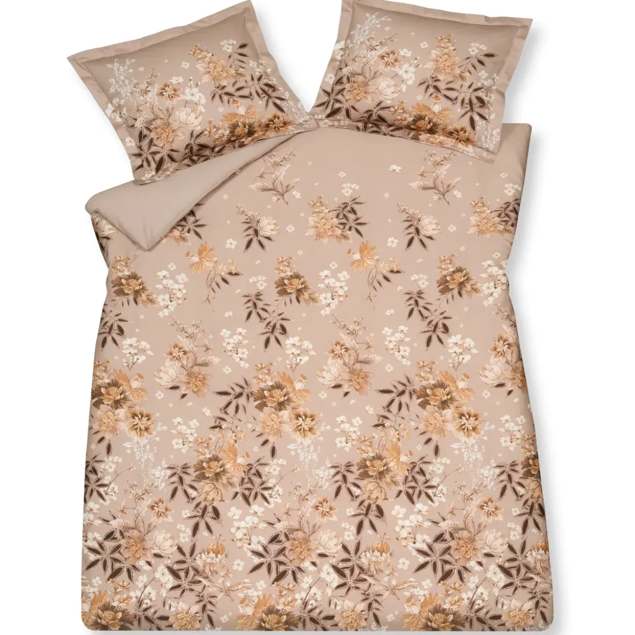 Bath & Living Vandyck Duvet cover RISE UP Toffee 240x220 cm (satin) SAM122226
