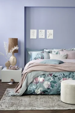 Bath & Living Vandyck Duvet cover SKYLAR Pearl Blue 200x220 cm (satin) SAM122113