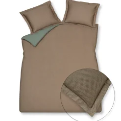 Bath & Living Vandyck Duvet cover SPARKLES Sage Green 200x220 cm (satin) SASA22207