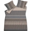 Bath & Living Vandyck Duvet cover WANDER Off Black 140x220 cm (satin cotton)