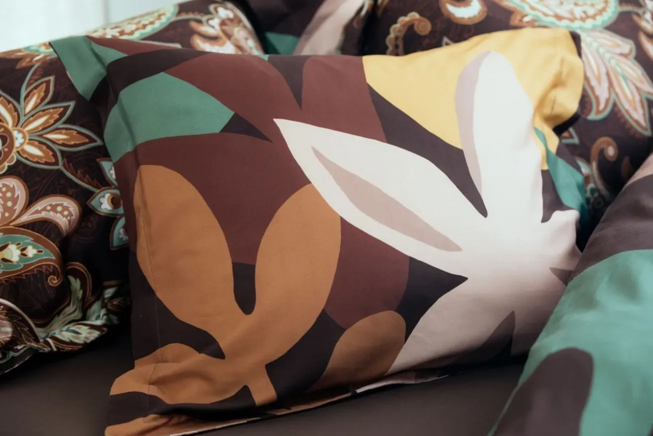 Bath & Living Vandyck Duvet cover WILD SUN multi 200x220 cm (satin cotton)