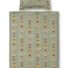 Kids Bath & Living Vandyck Duvet cover WILDLIFE KIDS Light Olive 140x220 cm (KIBB20209)