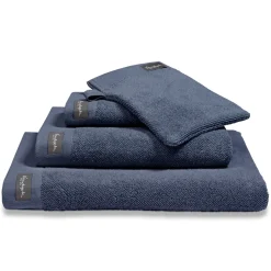 Bath & Living Vandyck Guest towel HOME collection Uni Blue Ink (BAKC13202) set/6 pieces