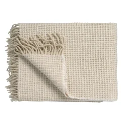 Bath & Living Vandyck HOME 95 plaid/bedspread 130x220 cm Cream Tan (HCLO22201)