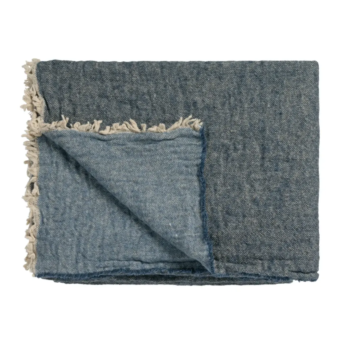 Bath & Living Vandyck HOME 81 throw 130x220 cm Faded Denim (HCLO18281)