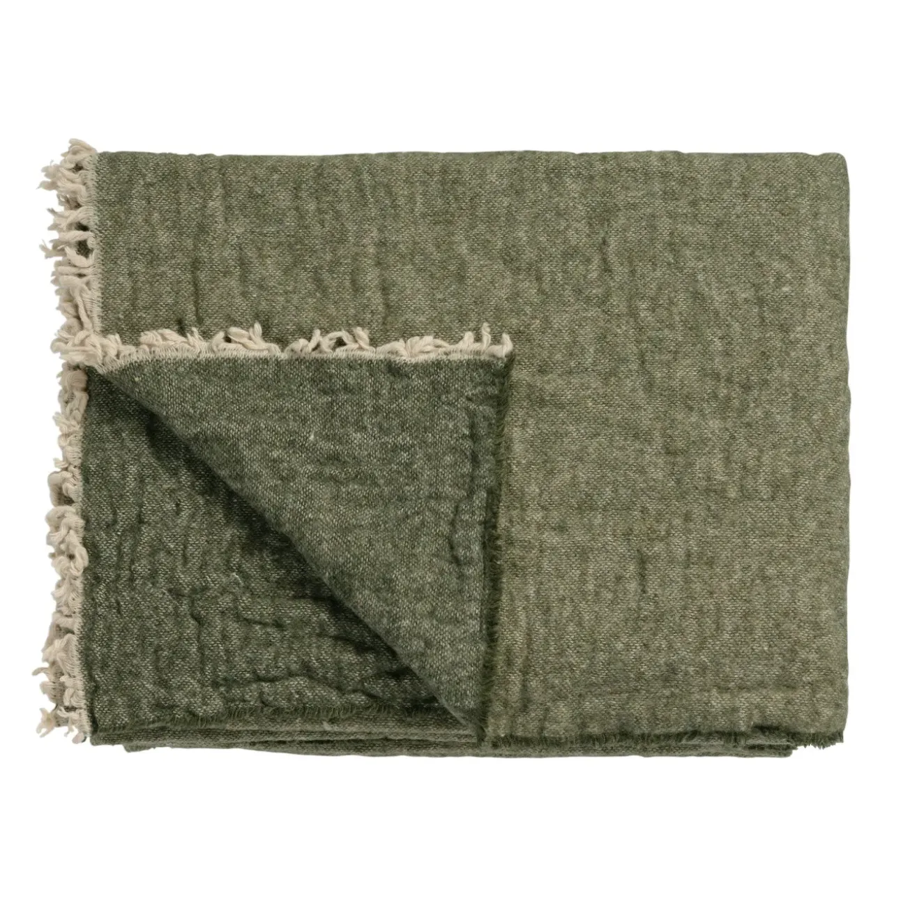 Bath & Living Vandyck HOME 81 throw 130x220 cm Oak Green (HCLO18281)