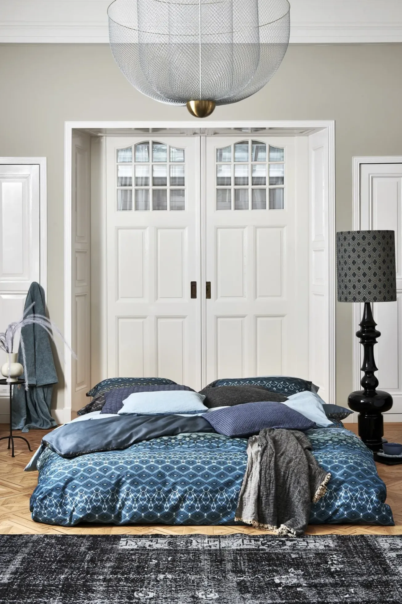 Bath & Living Vandyck HOME 81 throw 130x220 cm Anthracite (HCLO18281)