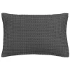 Bath & Living Vandyck HOME Pique pillowcase 40x55 cm, Off Black
