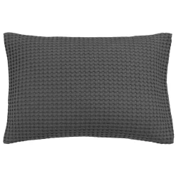 Bath & Living Vandyck HOME Pique pillowcase 40x55 cm, Off Black