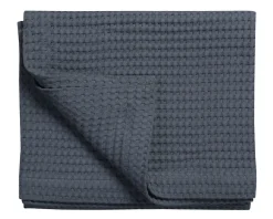 Bath & Living Vandyck HOME Pique waffle blanket 270x250 cm Nightblue (BLMK16101)
