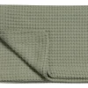 Bath & Living Vandyck HOME Pique waffle blanket 270x250 cm Light Olive (BLMK16101)