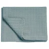 Bath & Living Vandyck HOME Pique waffle blanket 160x250 cm, Pearl Blue