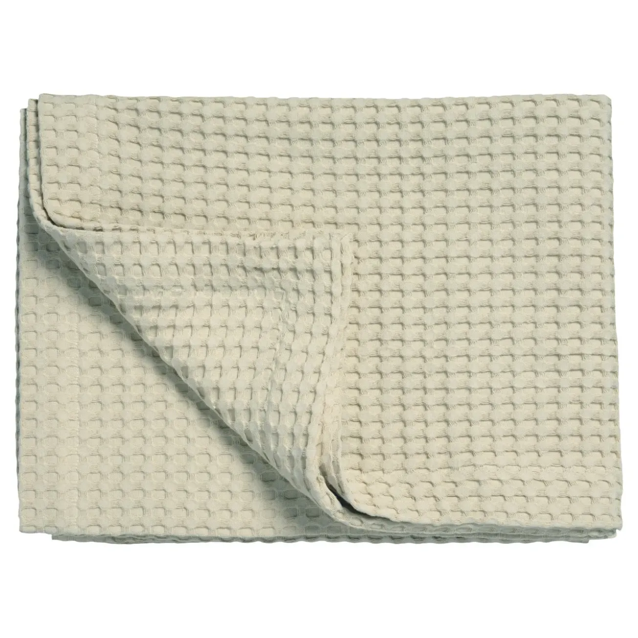 Bath & Living Vandyck HOME Pique waffle blanket 160x250 cm Cream Tan (BLMK16101)