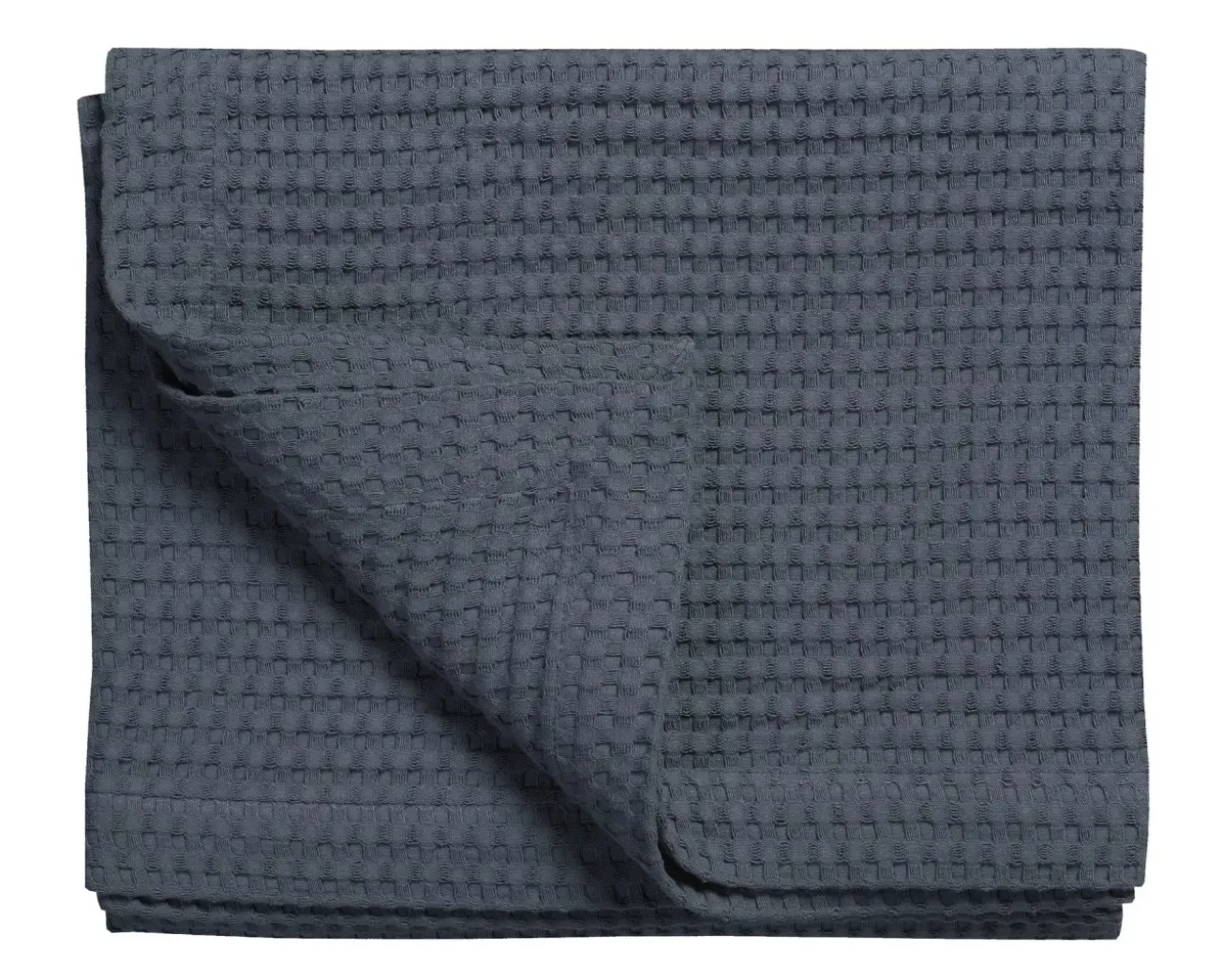 Bath & Living Vandyck HOME Pique waffle blanket 160x250 cm Nightblue (BLMK16101)