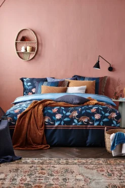 Bath & Living Vandyck HOME Pique waffle blanket 160x250 cm Nightblue (BLMK16101)