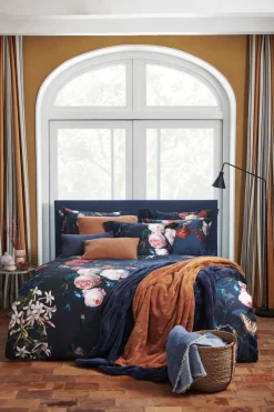 Bath & Living Vandyck HOME Pique waffle blanket 160x250 cm Nightblue (BLMK16101)