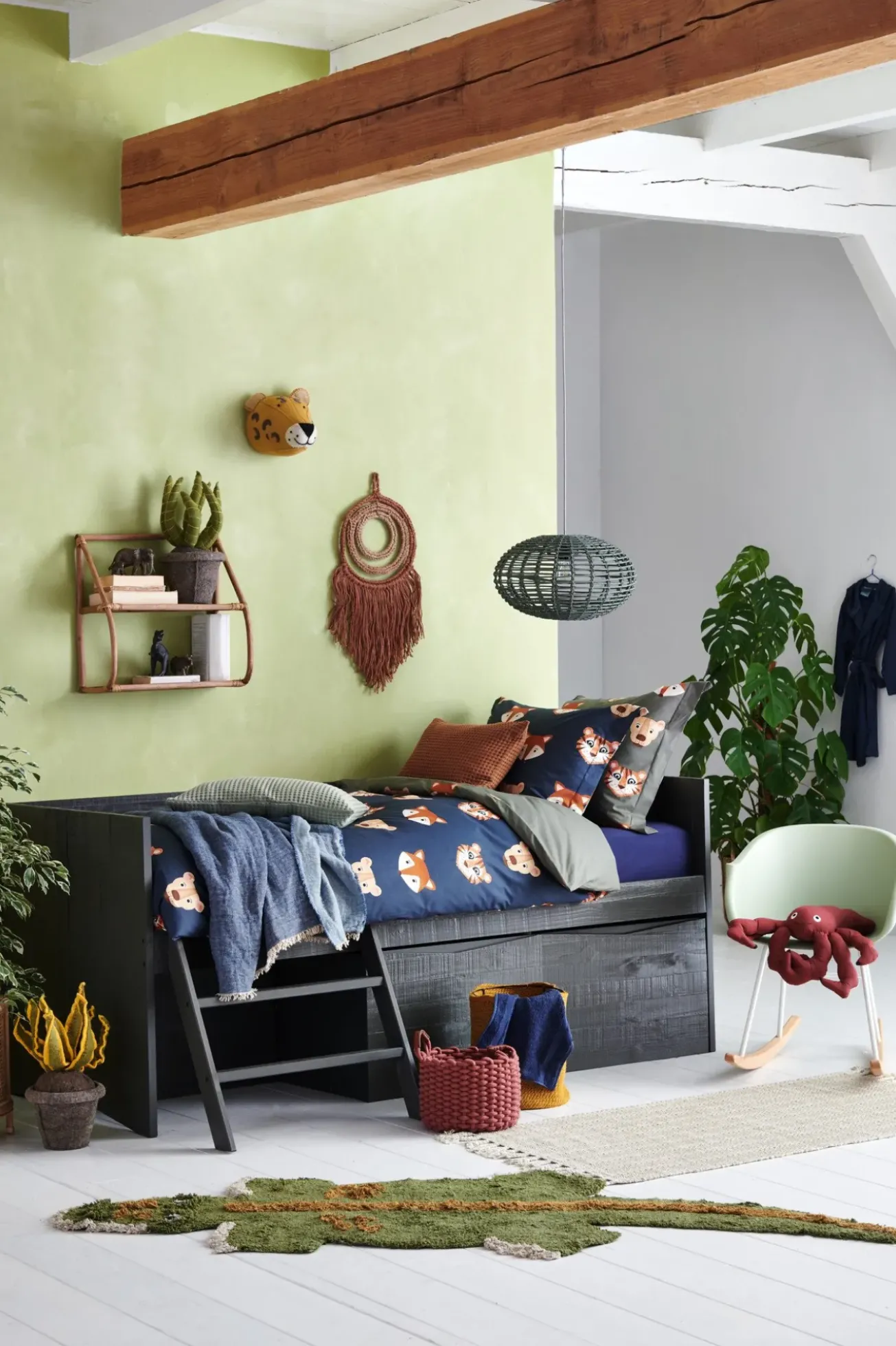 Bath & Living Vandyck HOME Pique waffle blanket 160x250 cm Earth Green (BLMK16101)
