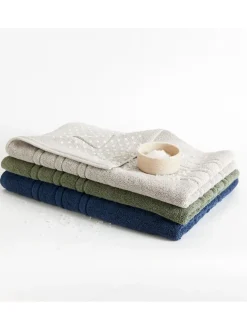 Bath & Living Vandyck HOUSTON bath mat color Off Black, black