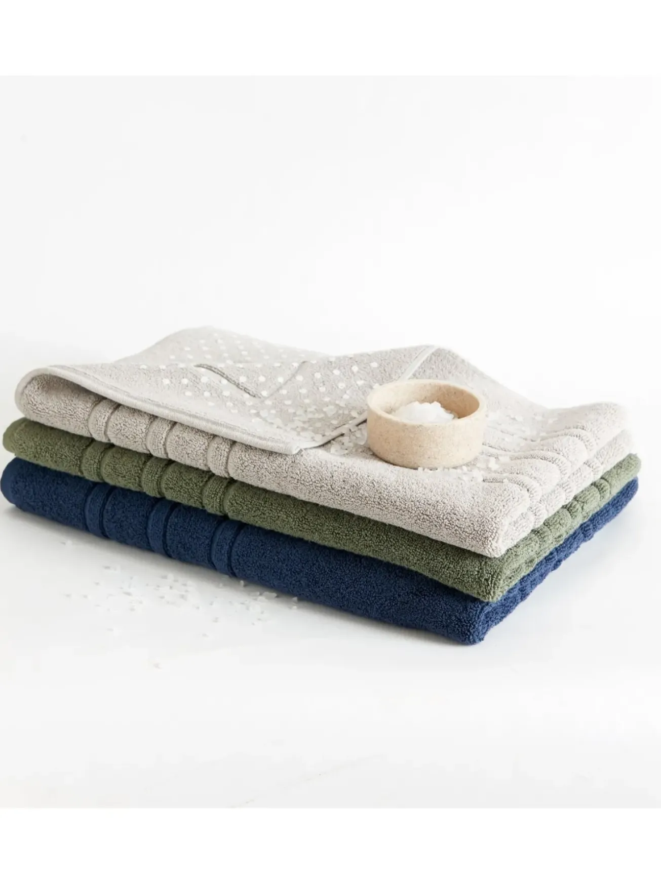 Bath & Living Vandyck HOUSTON bath mat color Off Black, black