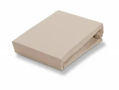 Bath & Living Vandyck Jersey supreme fitted sheet Linen-028 (stretch) SLKM8201