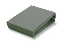 Bath & Living Vandyck Jersey supreme splittopper fitted sheet Sage Green (stretch) SLKM820ST