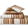 Bath & Living Vandyck Package deal 98: 3x bath towel ONTARIO Cognac
