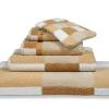 Bath & Living Vandyck Package deal 87: 6x guest towel BOSTON Sandy Gold
