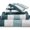 Bath & Living Vandyck Package deal 55: 5x washcloth VANCOUVER Storm Blue