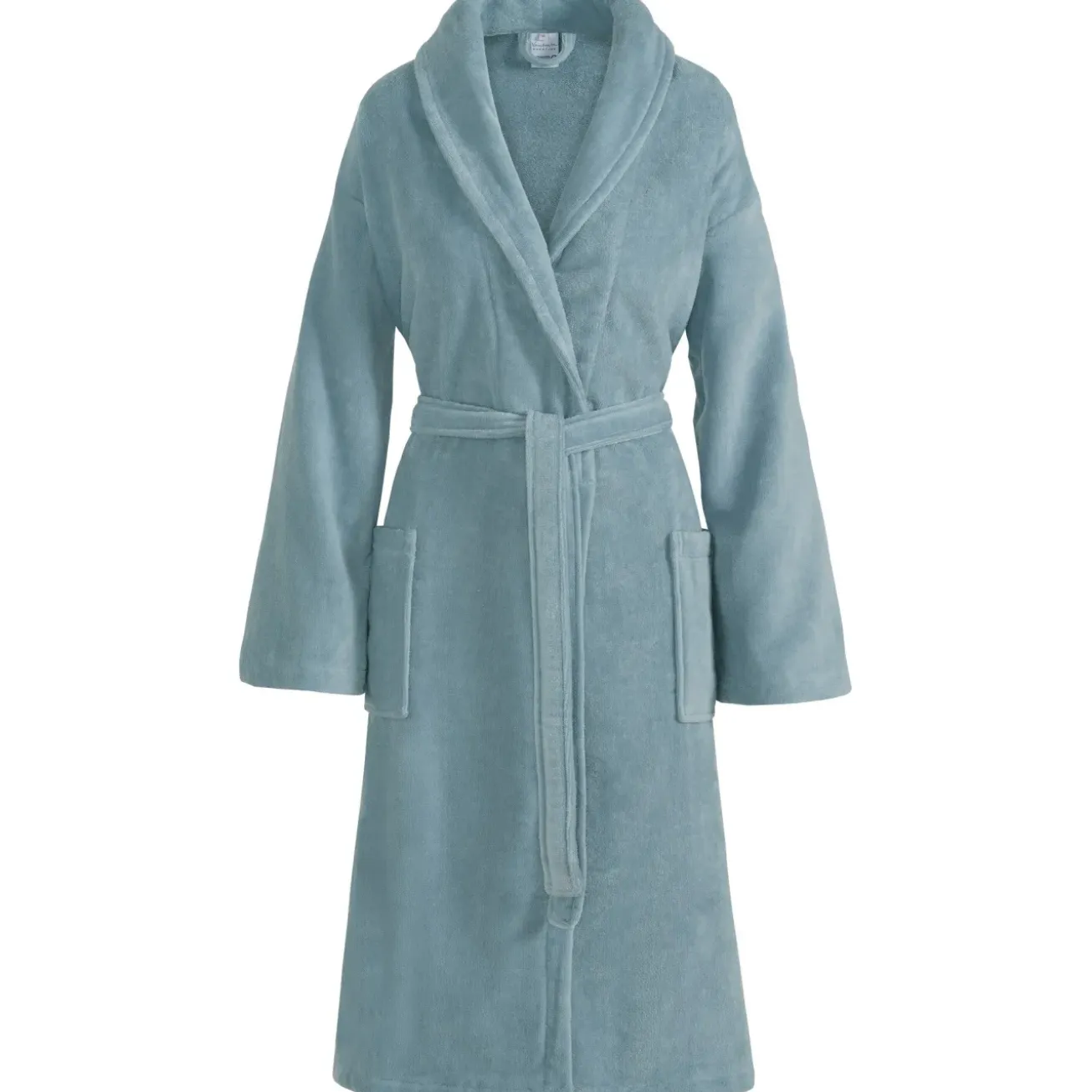 Bath & Living Vandyck PRESTIGE Pearl Blue bathrobe, cotton