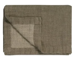 Bath & Living Vandyck PURE 52 plaid / bedspread 160x250 cm Hazel (linen) PRSA20252
