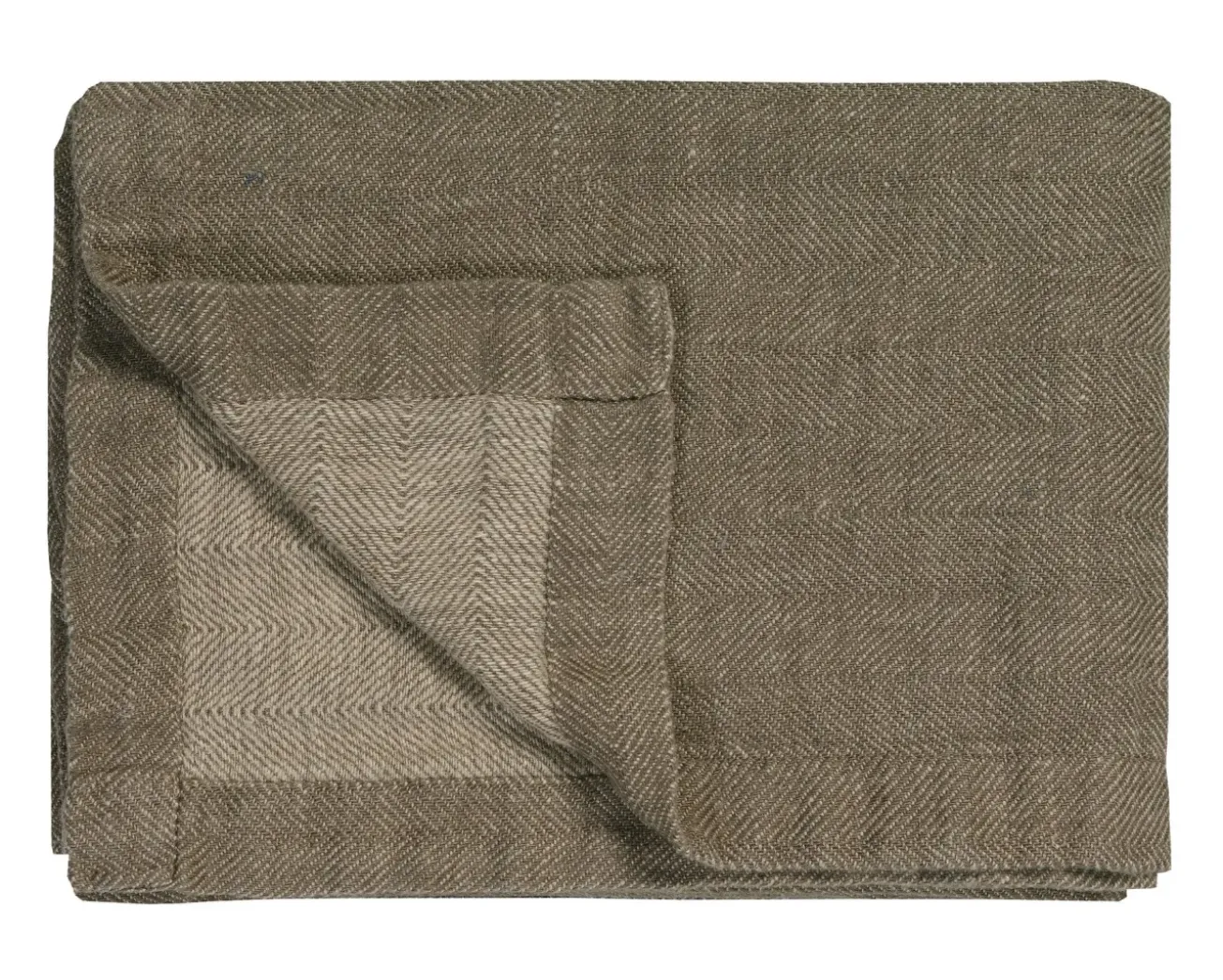 Bath & Living Vandyck PURE 52 plaid / bedspread 160x250 cm Hazel (linen) PRSA20252