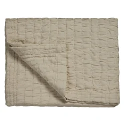 Bath & Living Vandyck PURE 64 plaid/bedspread 260x260 cm color Linen (cotton)