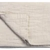 Bath & Living Vandyck PURE 22 plaid/bedspread 260x260 cm Sand-048 (cotton/linen)