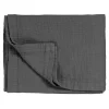 Bath & Living Vandyck PURE 68 plaid/bedspread 160x250 cm color Off Black