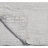 Bath & Living Vandyck PURE 22 plaid/bedspread 180x260 cm Gray-011 (cotton/linen)
