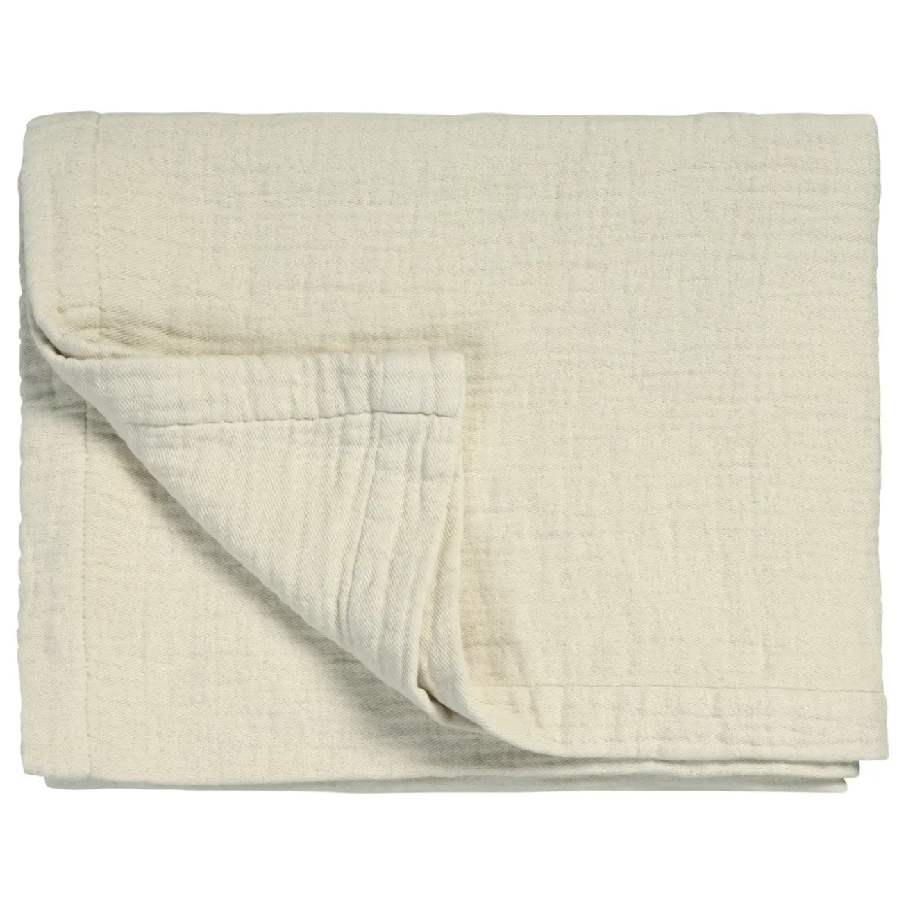 Bath & Living Vandyck PURE 68 plaid/bedspread 160x250 cm Cream Tan (PRSA23168)