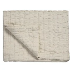 Bath & Living Vandyck PURE 64 throw/bedspread 180x260 cm Cream Tan (cotton) PRSA22264