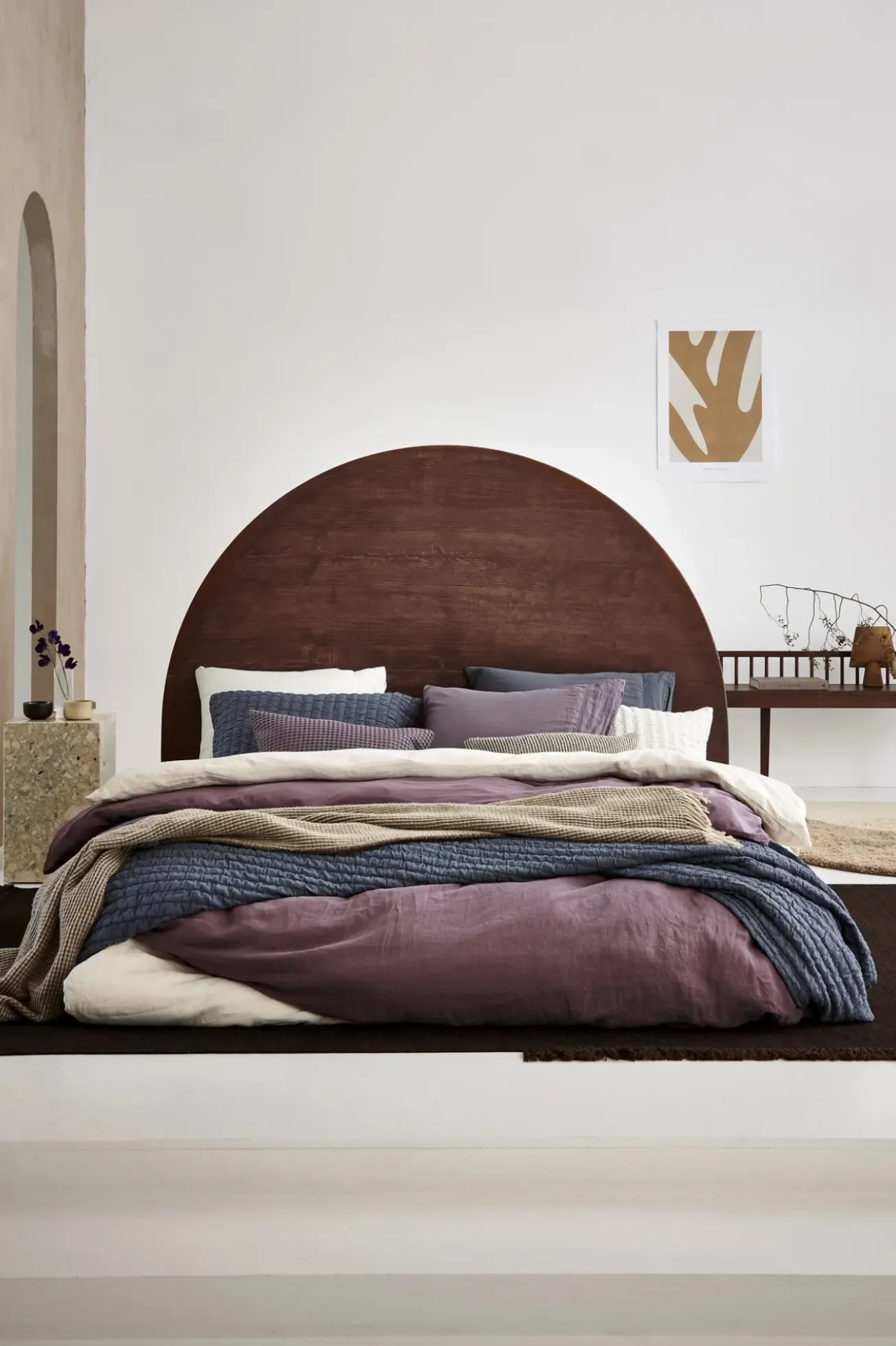 Bath & Living Vandyck PURE 64 throw/bedspread 180x260 cm Oceanview (cotton) PRSA22264